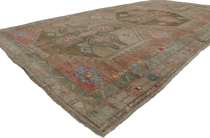 6 x 12 Vintage Turkish Kars Rug 53582