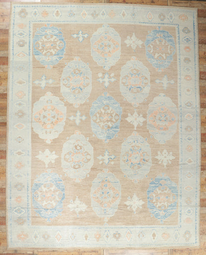 12 x 15 Turkish Oushak Rug 53583