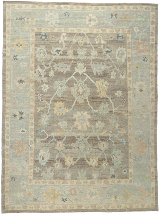 10 x 14 Turkish Oushak Rug 53584