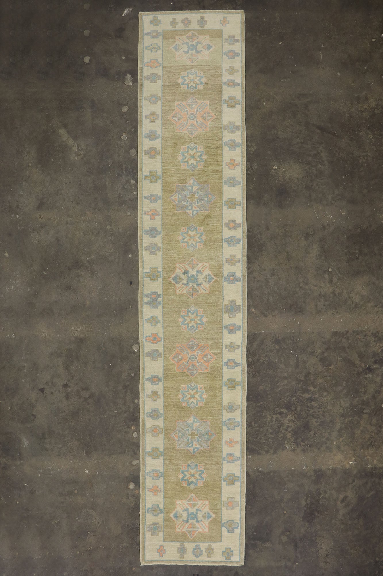 3 x 16 Turkish Oushak Runner 53585