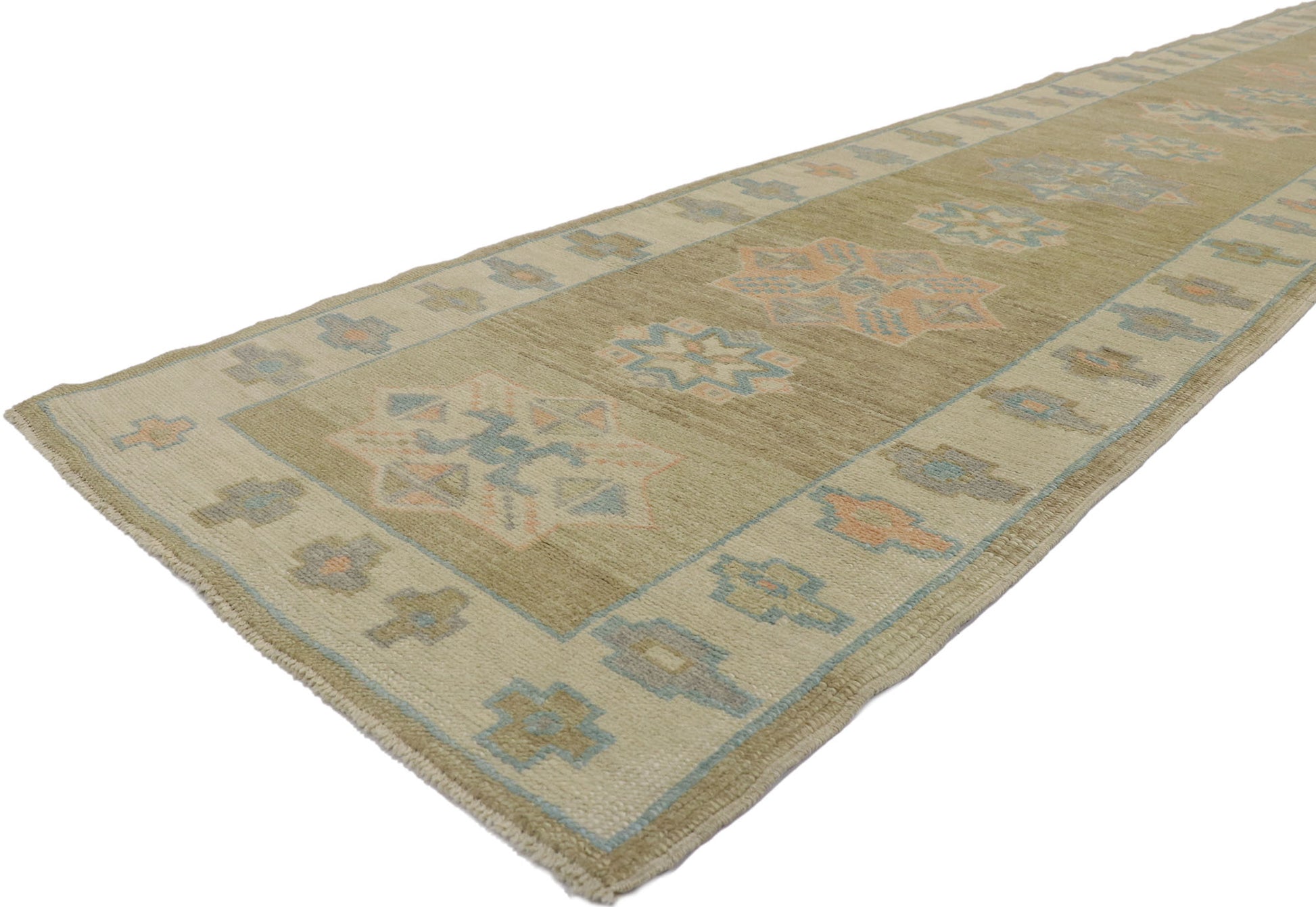 3 x 16 Turkish Oushak Runner 53585