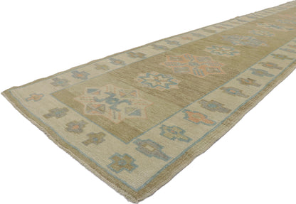 3 x 16 Turkish Oushak Runner 53585