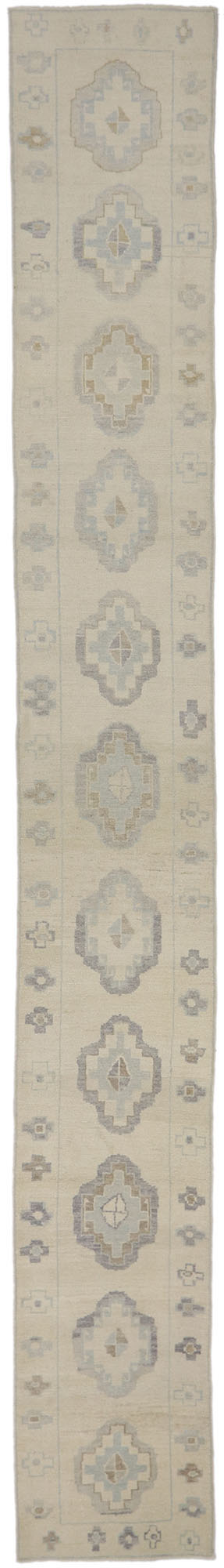 3 x 21 Turkish Oushak Runner 53589