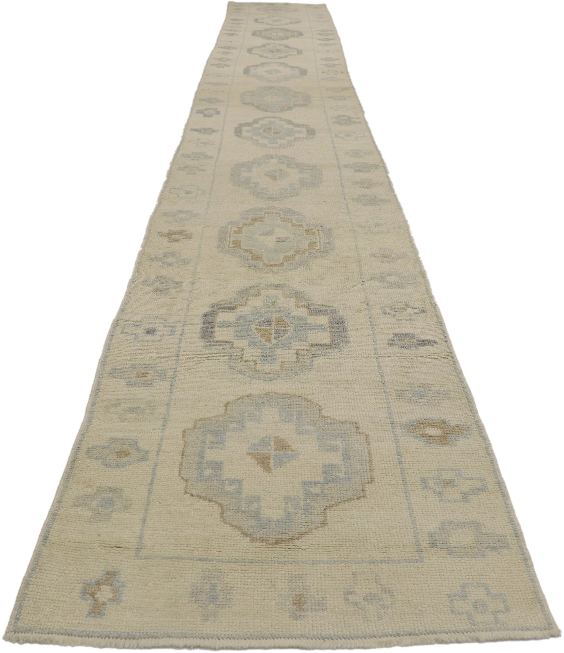 3 x 21 Turkish Oushak Runner 53589