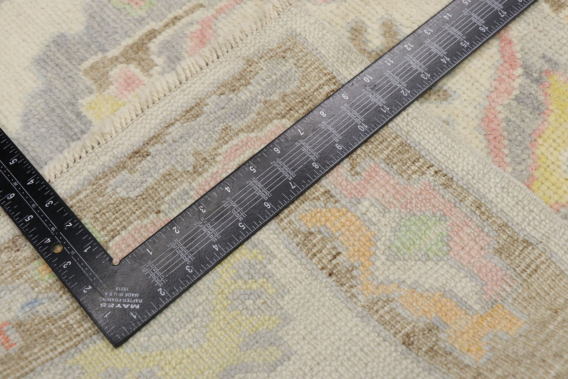 3 x 15 Modern Turkish Oushak Rug 53592