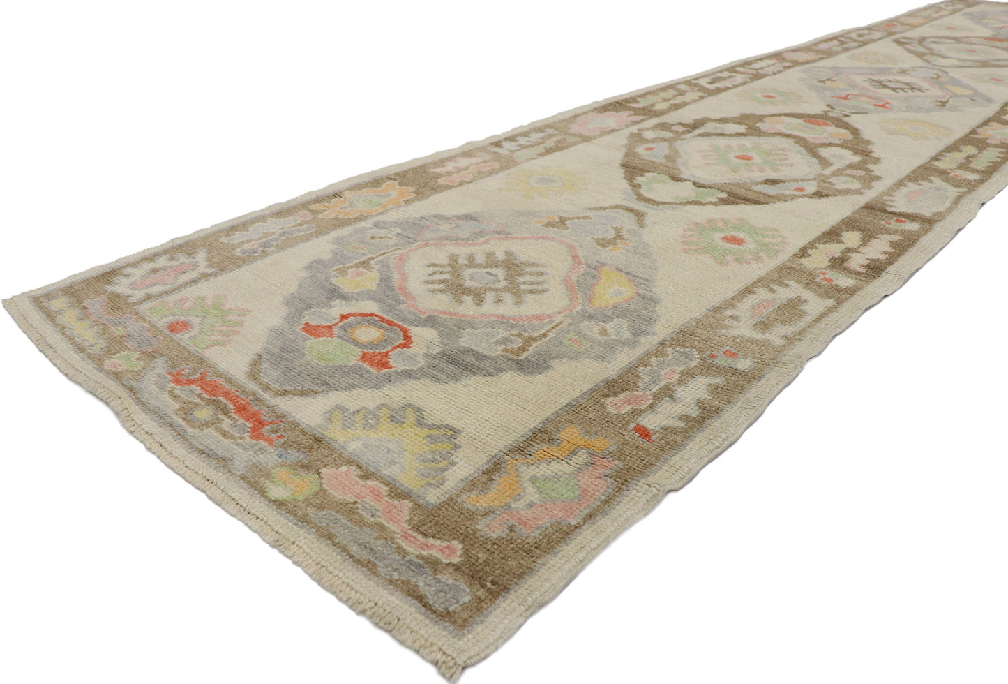 3 x 15 Modern Turkish Oushak Rug 53592