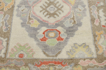 3 x 15 Modern Turkish Oushak Rug 53592