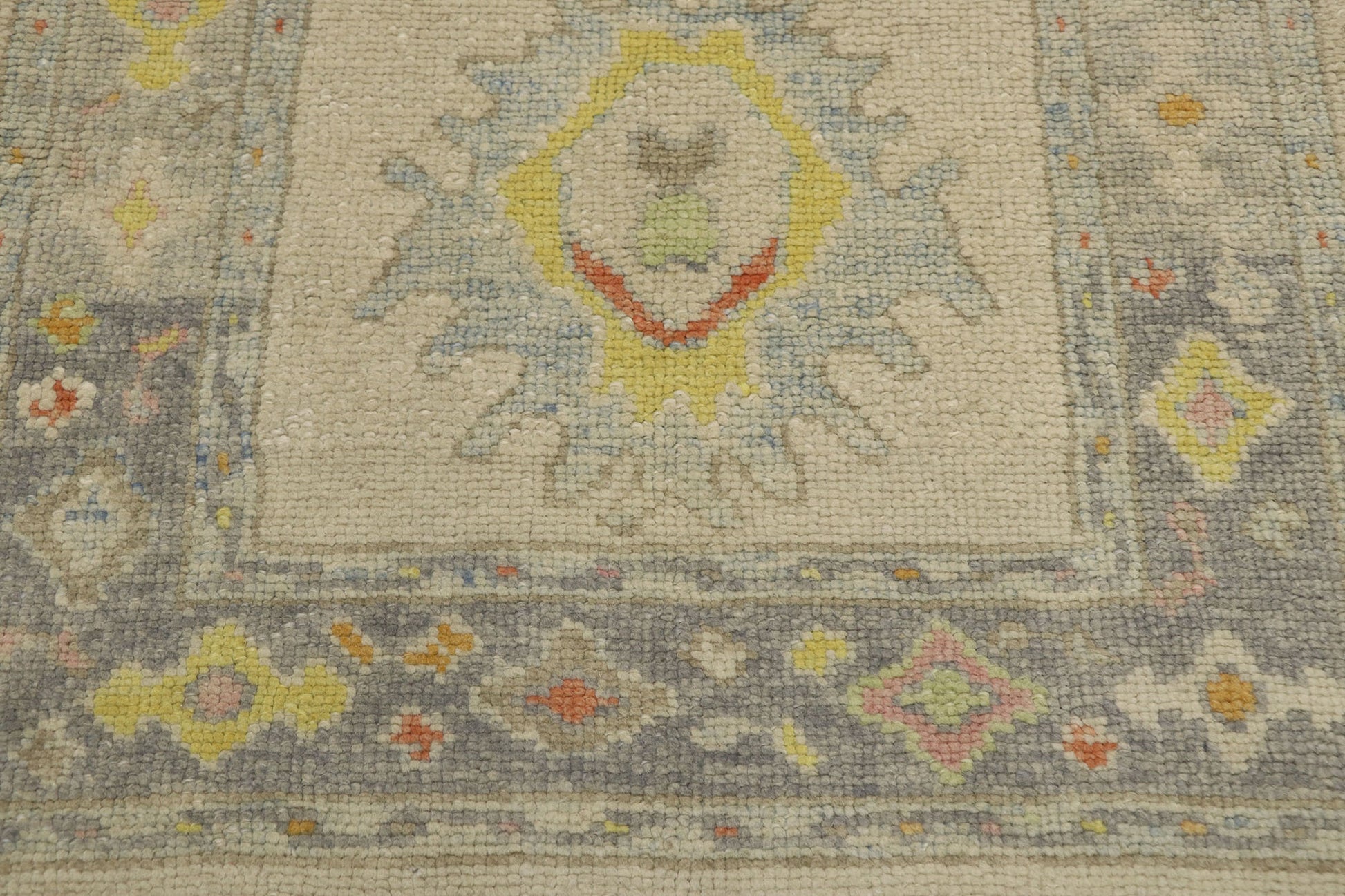 3 x 5 Colorful Turkish Oushak Rug 53594