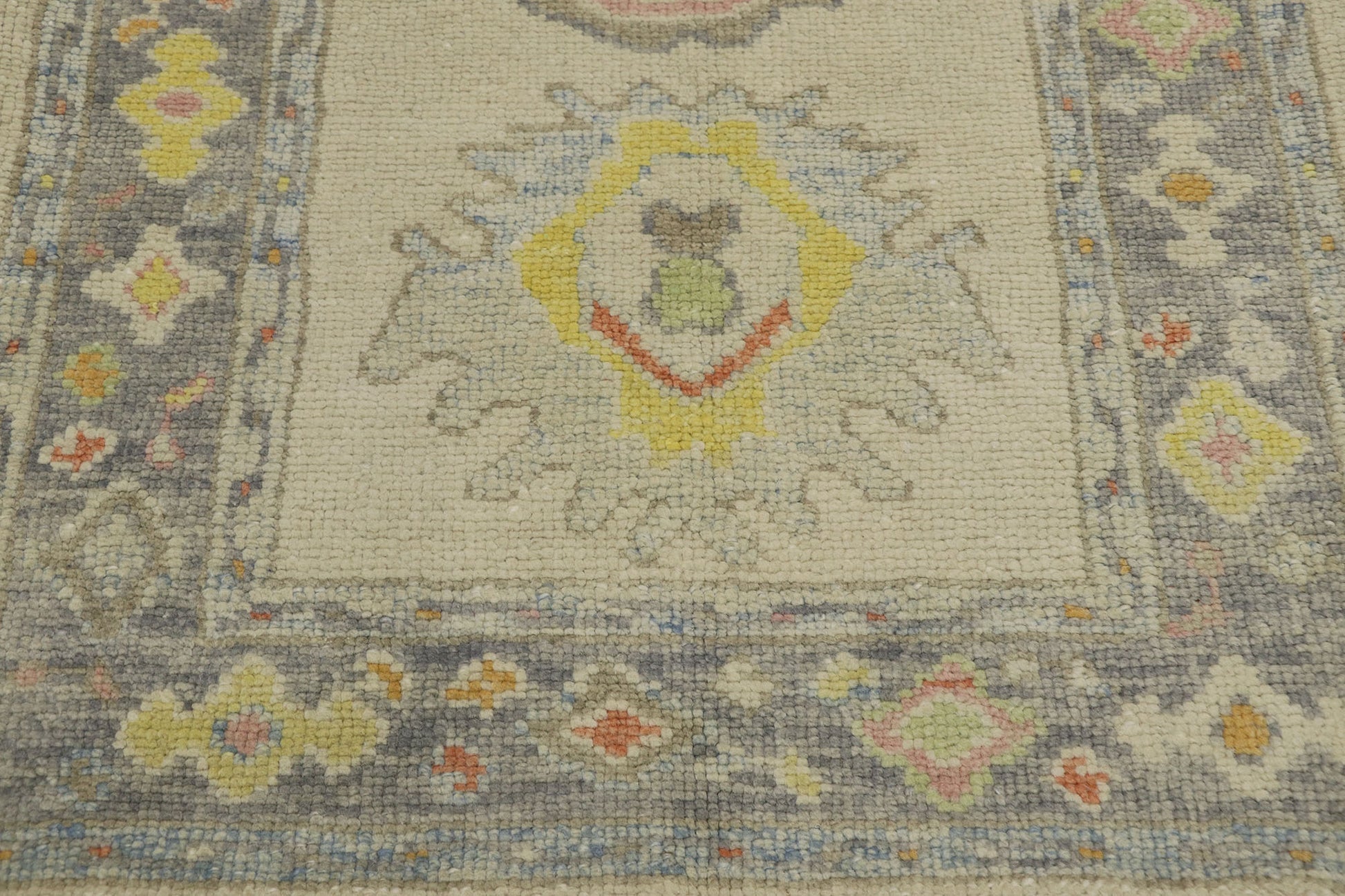 3 x 5 Colorful Turkish Oushak Rug 53595