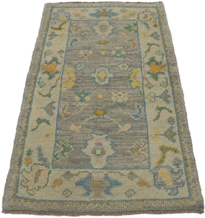 2 x 4 Contemporary Turkish Oushak Rug 53599