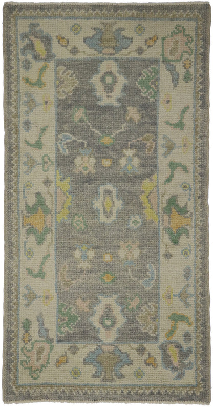 2 x 4 Contemporary Turkish Oushak Rug 53601