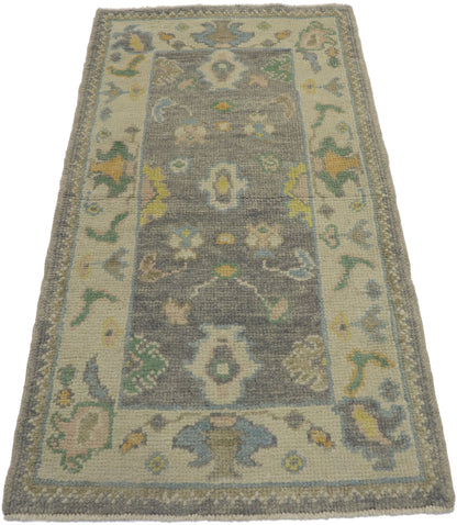 2 x 4 Contemporary Turkish Oushak Rug 53601