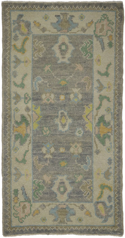 2 x 4 Contemporary Turkish Oushak Rug 53602
