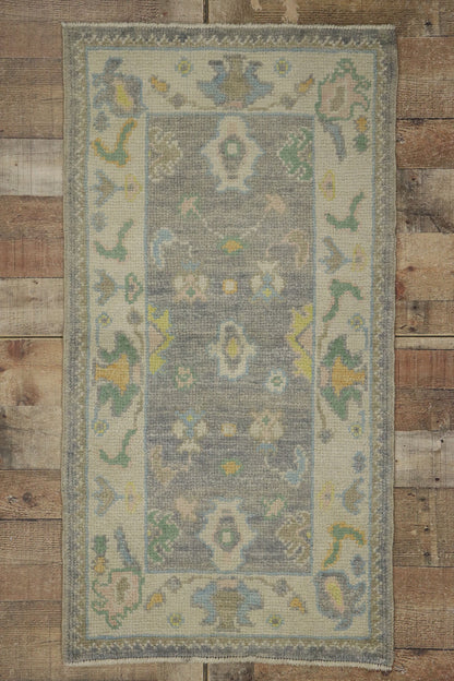 2 x 4 Contemporary Turkish Oushak Rug 53602