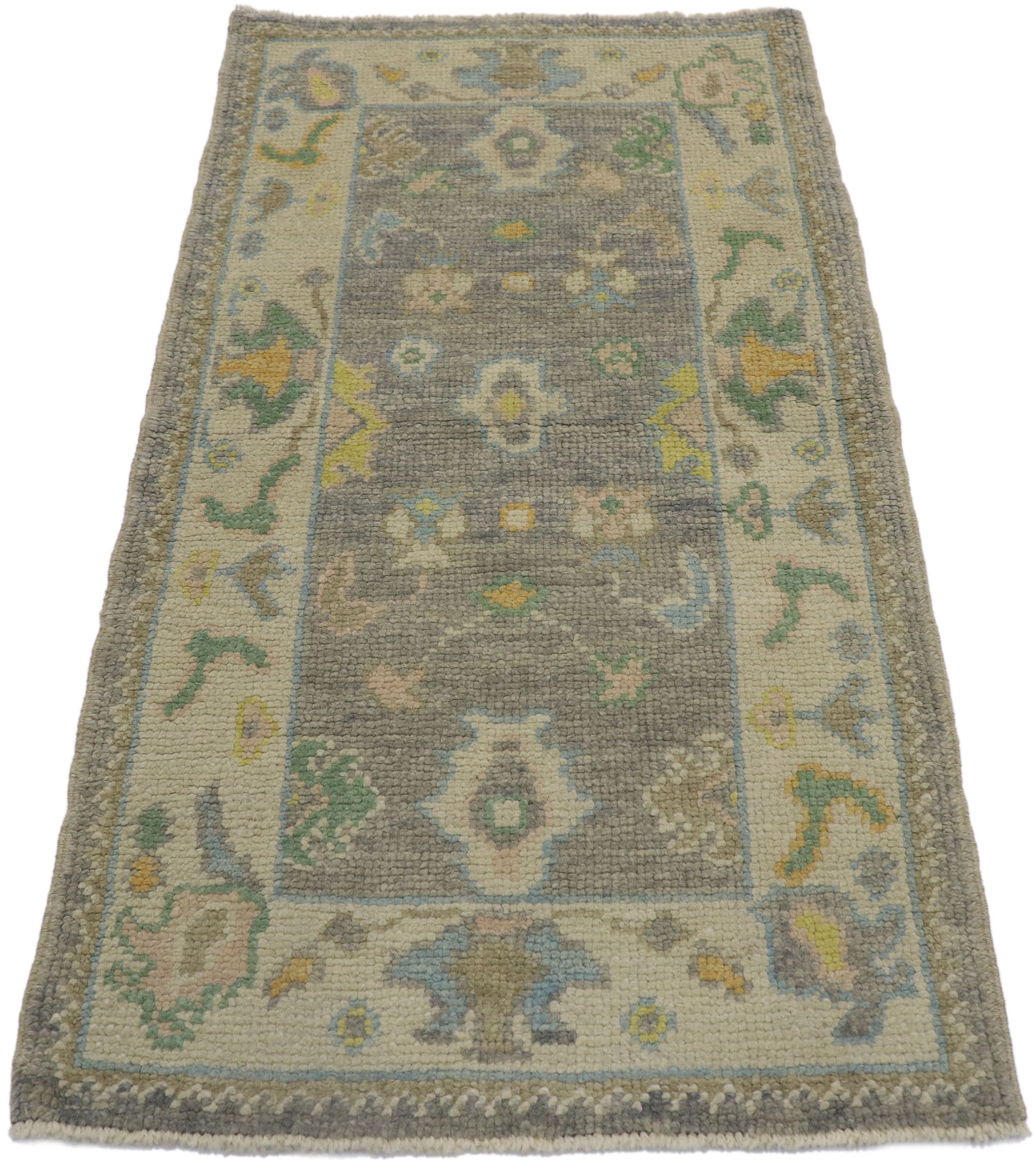 2 x 4 Contemporary Turkish Oushak Rug 53602