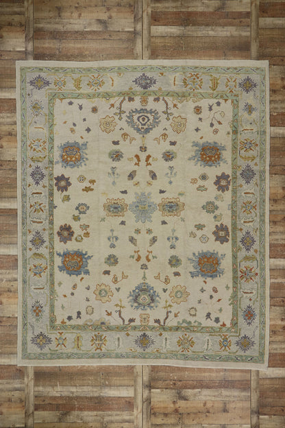 9 x 11 Turkish Oushak Rug 53611
