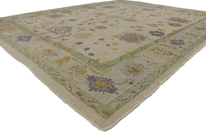9 x 11 Turkish Oushak Rug 53611