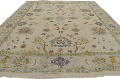 9 x 11 Turkish Oushak Rug 53611