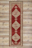 3 x 11 Vintage Turkish Oushak Rug 53614