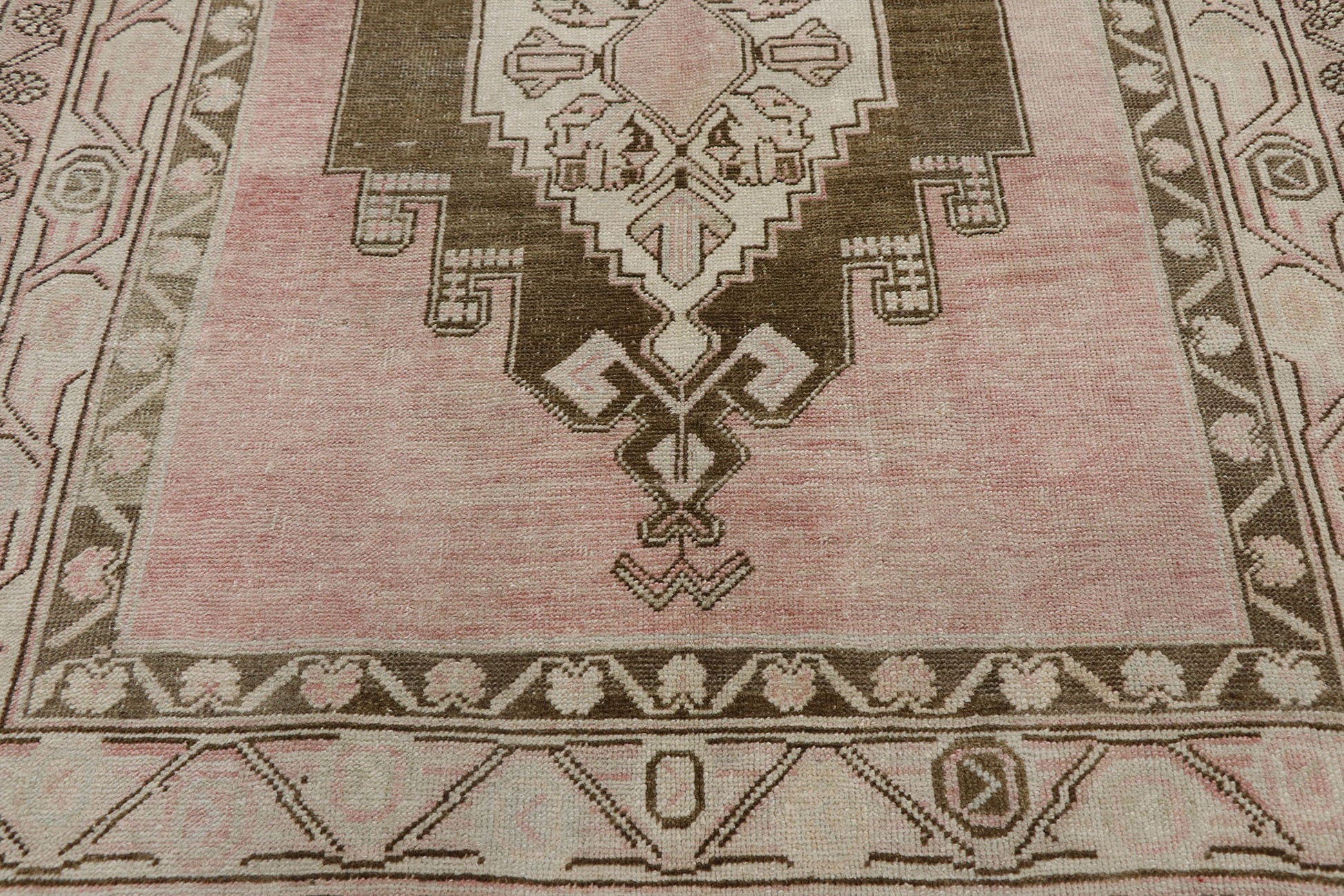 5 x 12 Vintage Turkish Oushak Rug 53618
