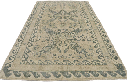 5 x 8 Vintage Turkish Oushak Rug 53625