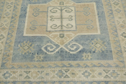 4 x 7 Vintage Turkish Oushak Rug 53626