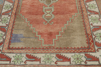 5 x 13 Vintage Turkish Oushak Rug 53628