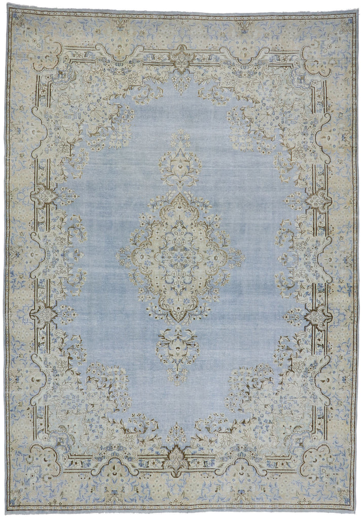 9 x 12 Antique Persian Kerman Rug 53630