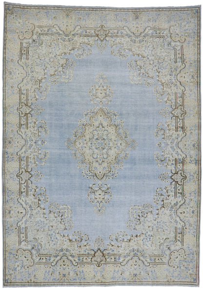 9 x 12 Antique Persian Kerman Rug 53630