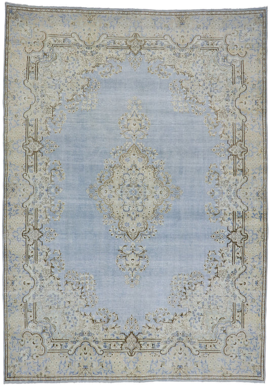 9 x 12 Antique Persian Kerman Rug 53630