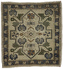 2 x 2 Vintage Turkish Oushak Rug 53645