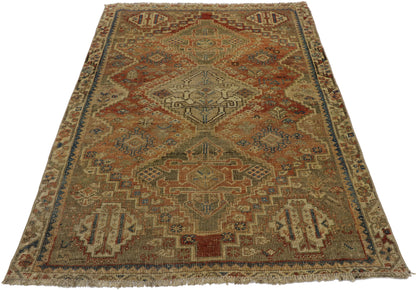 3 x 5 Antique Persian Shiraz Rug 53651