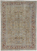 8 x 11 Distressed Antique Persian Mood Rug 53656