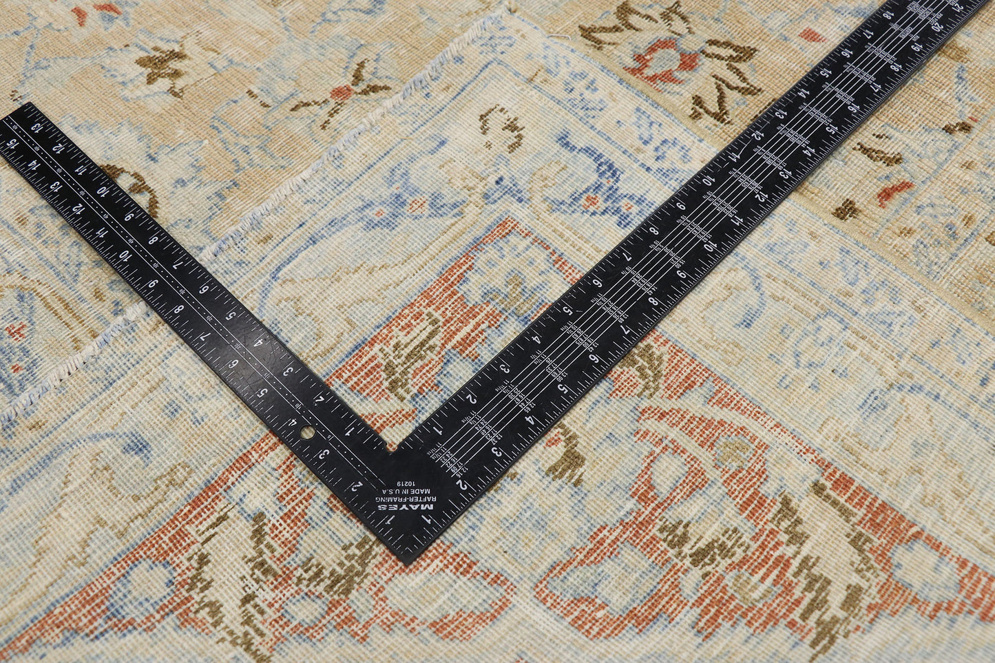8 x 11 Distressed Antique Persian Mood Rug 53656