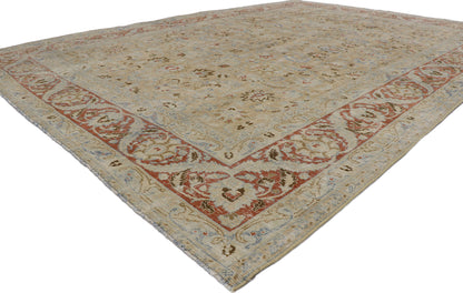 8 x 11 Distressed Antique Persian Mood Rug 53656