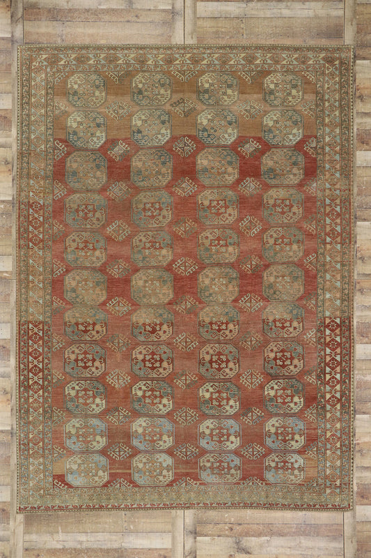 9 x 12 Vintage Turkish Oushak Rug 53658
