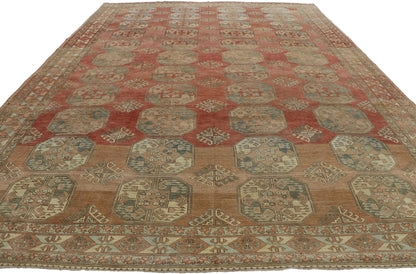 9 x 12 Vintage Turkish Oushak Rug 53658