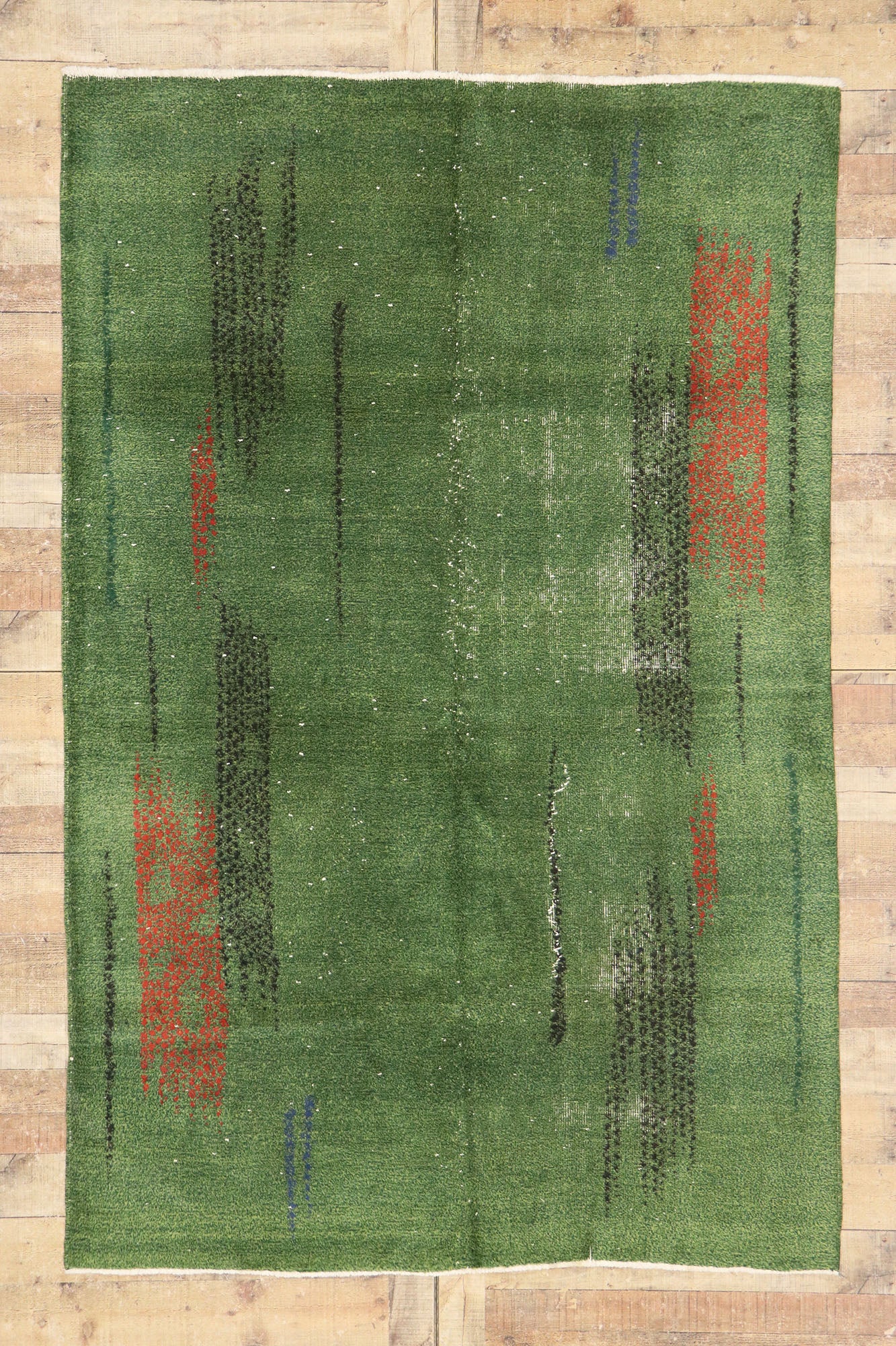 5 x 8 Zeki Muren Vintage Turkish Sivas Rug 53664