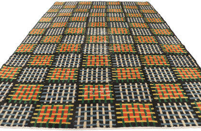7 x 10 Zeki Muren Vintage Turkish Sivas Rug 53665