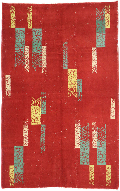 5 x 8 Zeki Muren Vintage Turkish Sivas Rug 53666