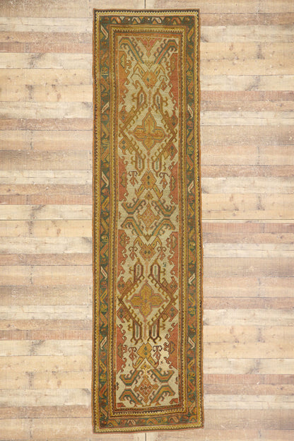 3 x 11 Antique Turkish Oushak Rug 53669