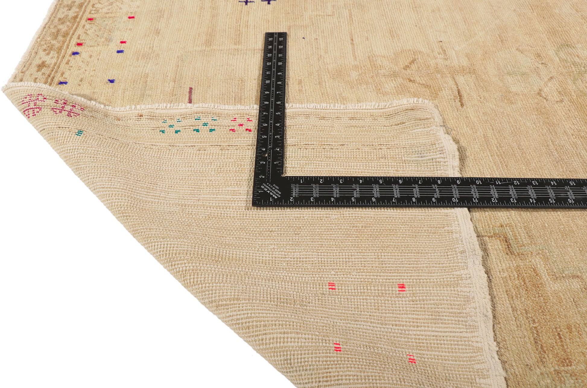 5 x 9 Vintage Turkish Oushak Rug 53672