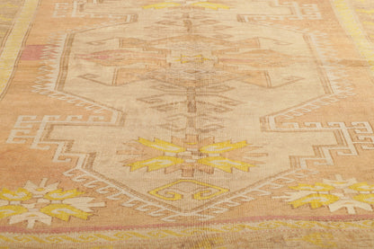6 x 8 Vintage Turkish Oushak Rug 53673