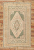 6 x 9 Vintage Turkish Oushak Rug 53678