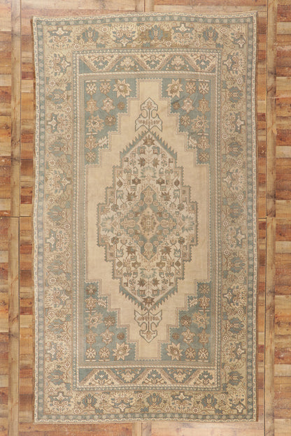 7 x 13 Vintage Turkish Oushak Rug 53685