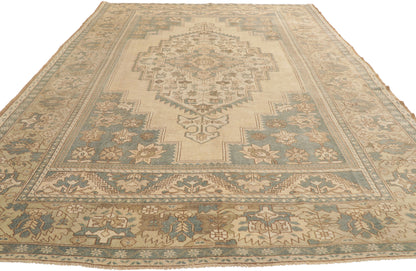 7 x 13 Vintage Turkish Oushak Rug 53685