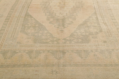 6 x 10 Vintage Turkish Oushak Rug 53686