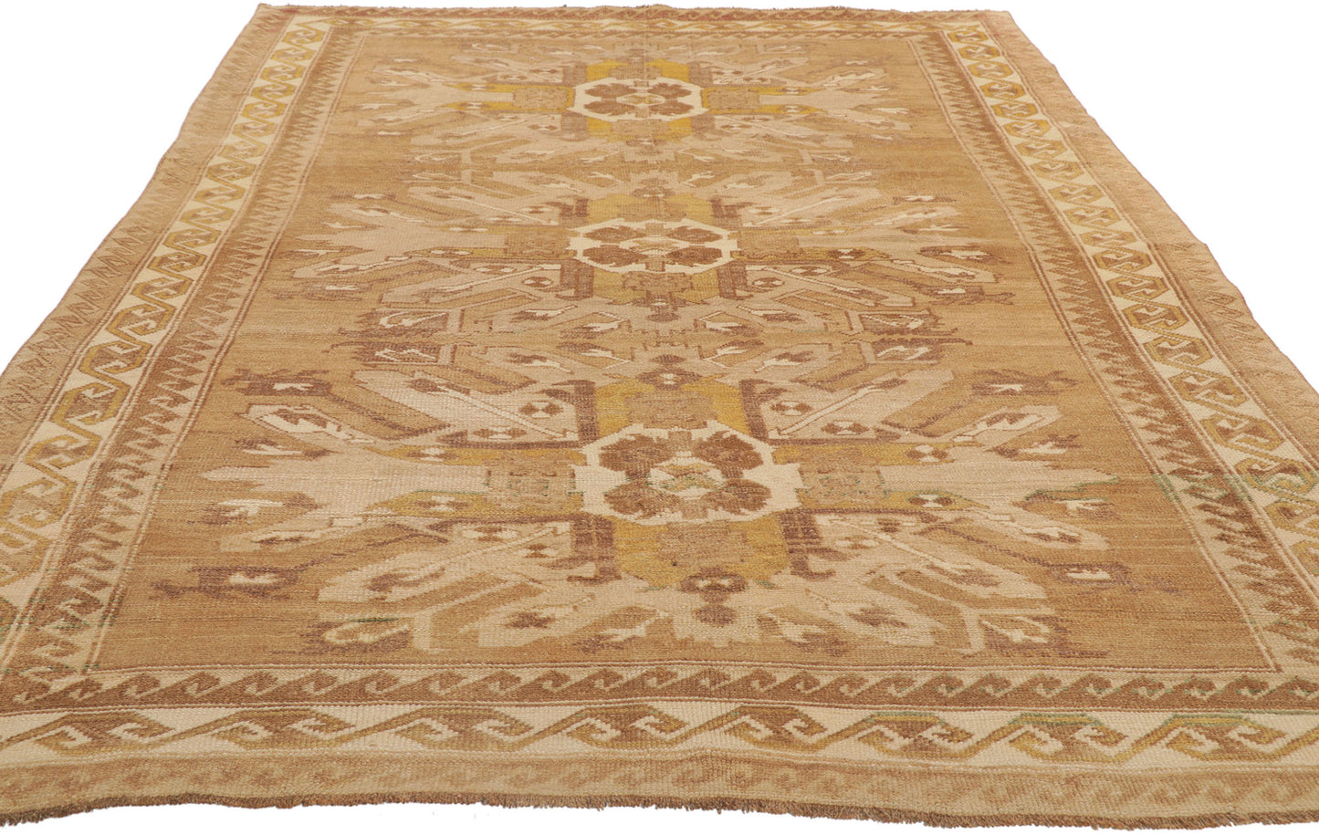 6 x 9 Vintage Turkish Kars Rug 53697