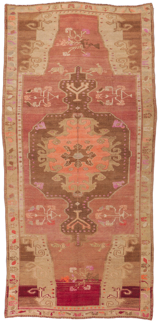 6 x 11 Vintage Turkish Kars Rug 53699