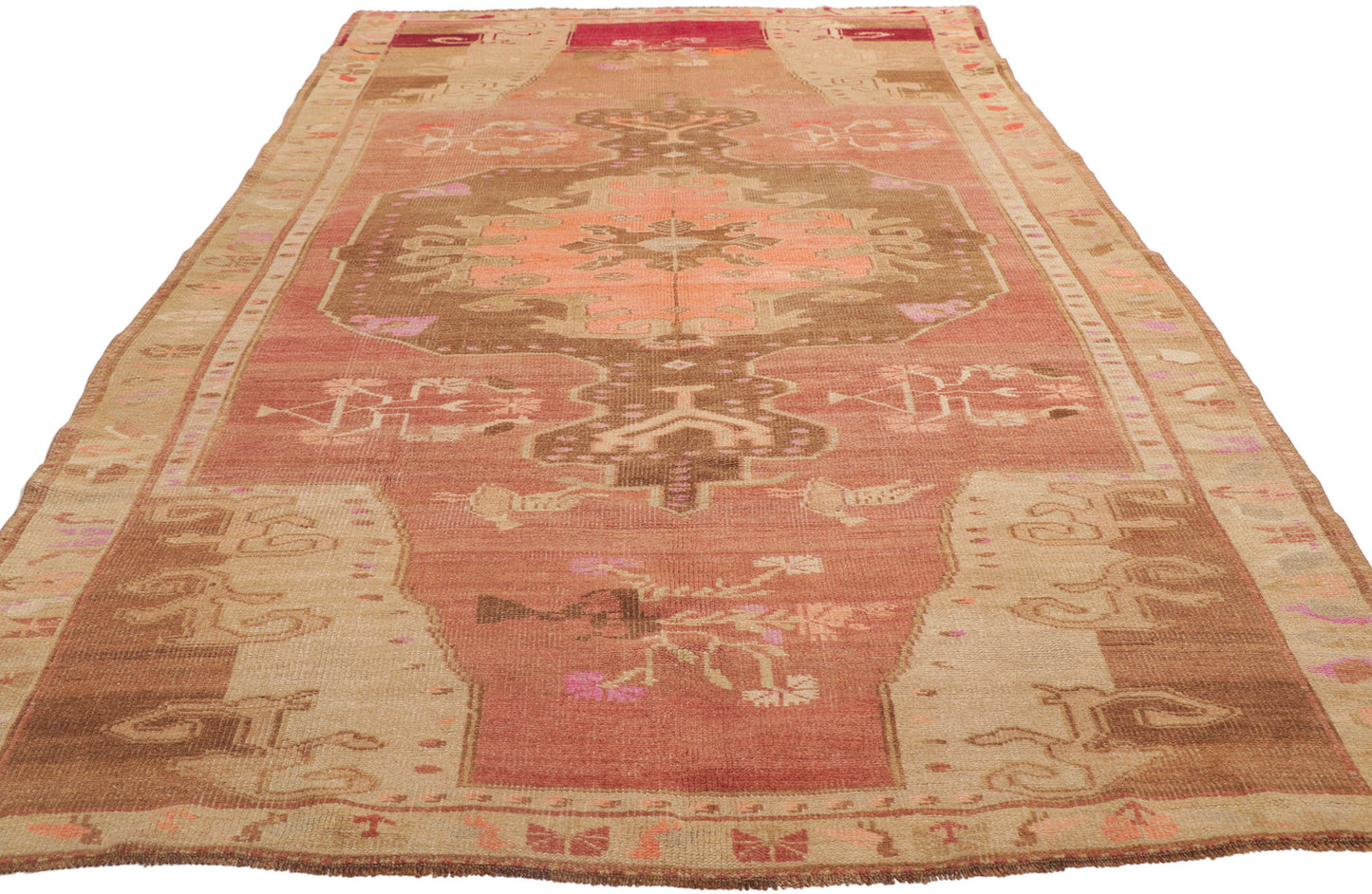 6 x 11 Vintage Turkish Kars Rug 53699
